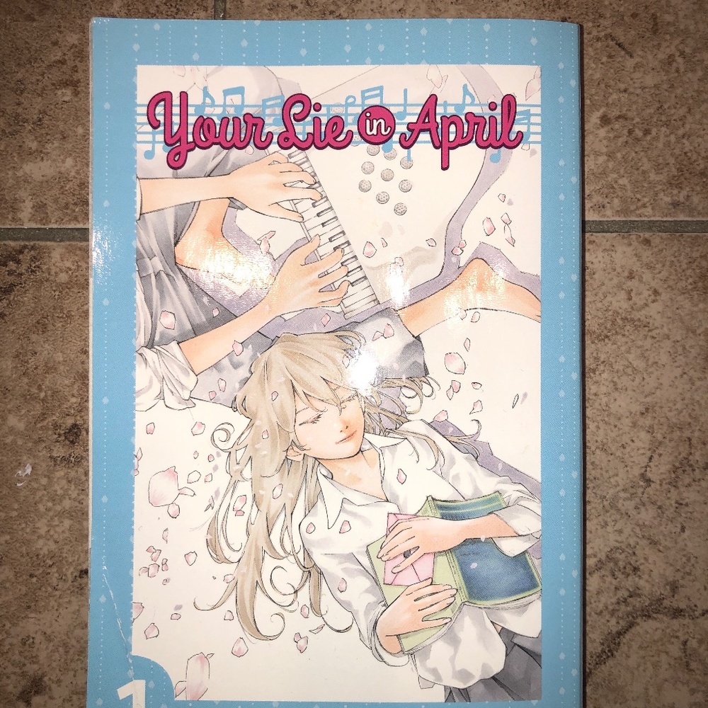 Your lie on April manga